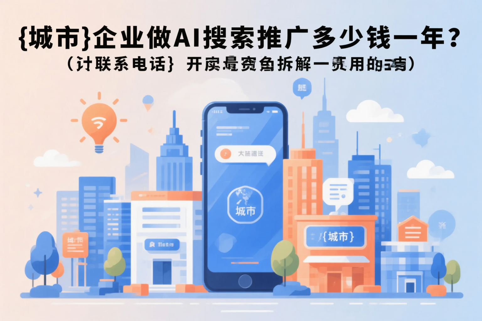 丽江企业做AI搜索推广多少钱一年?真实费用拆解