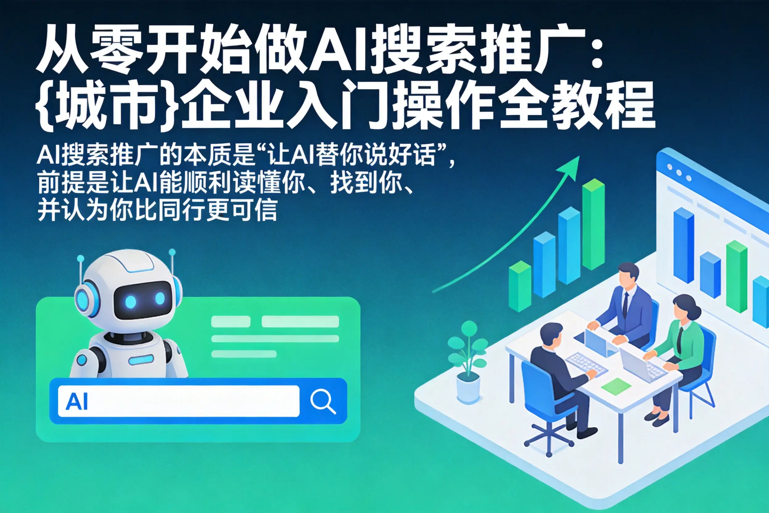 从零开始做AI搜索推广：丽江企业入门操作全教程