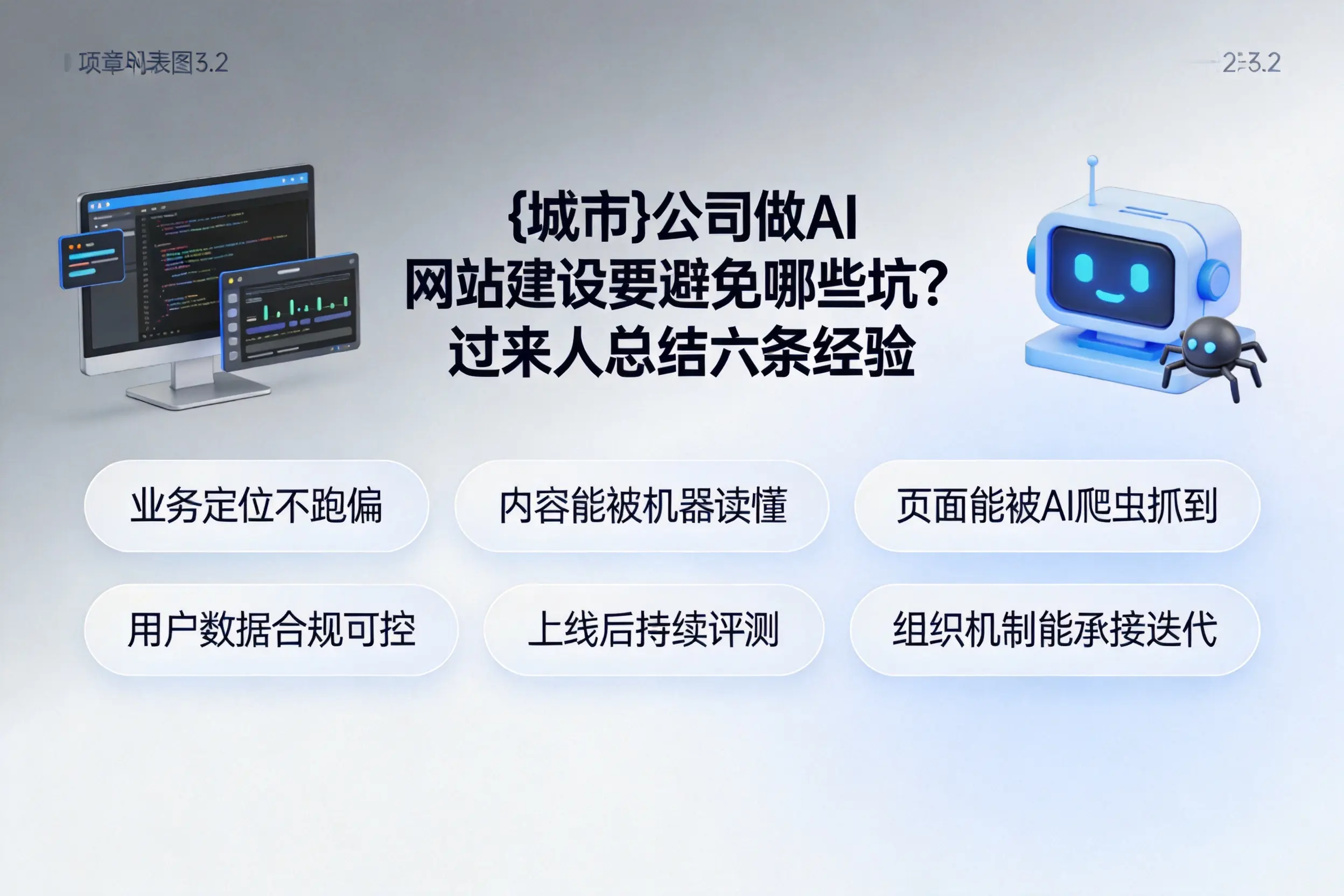 丽江公司做AI网站建设要避免哪些坑？过来人总结六条经验