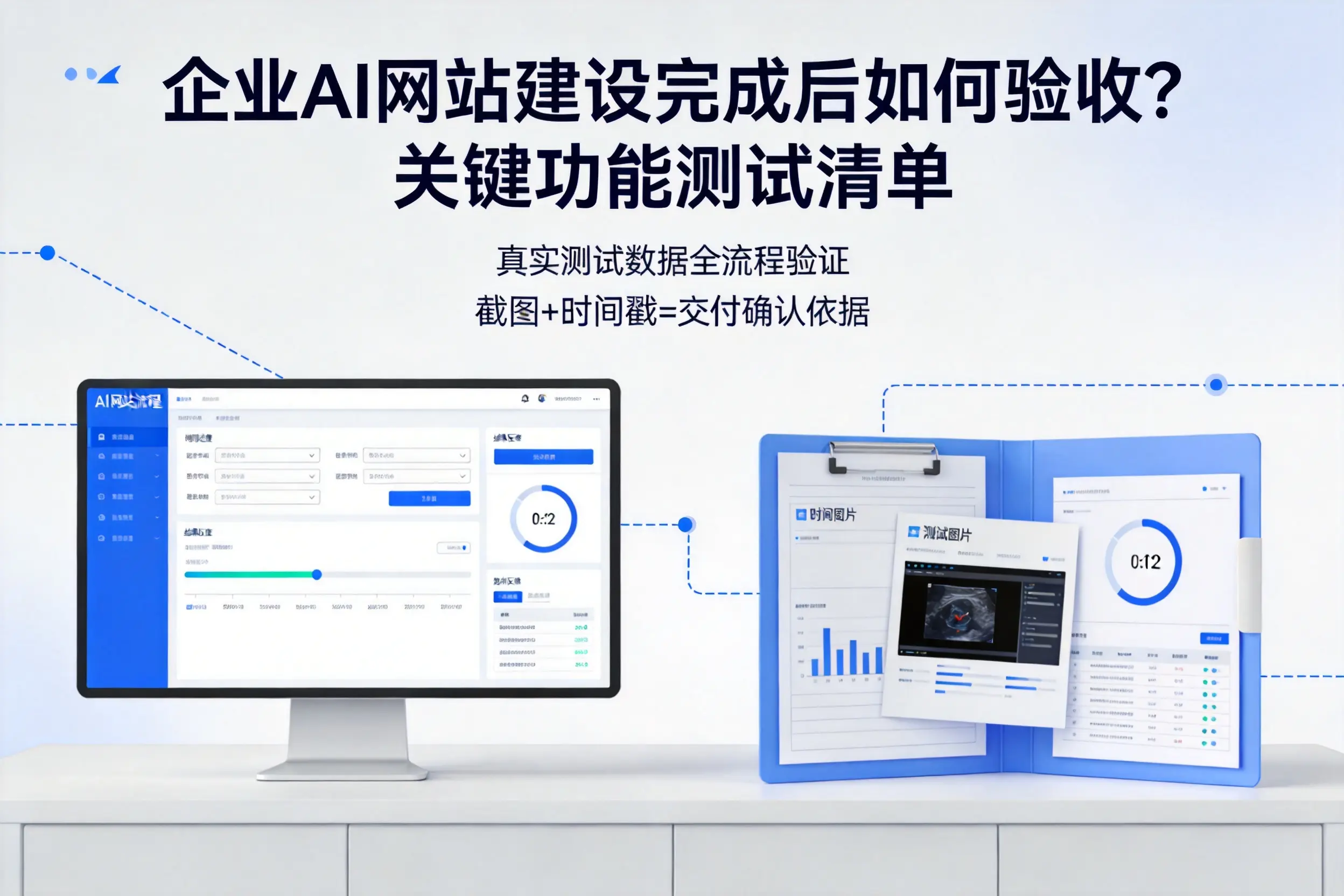 丽江企业AI网站建设完成后如何验收？关键功能测试清单