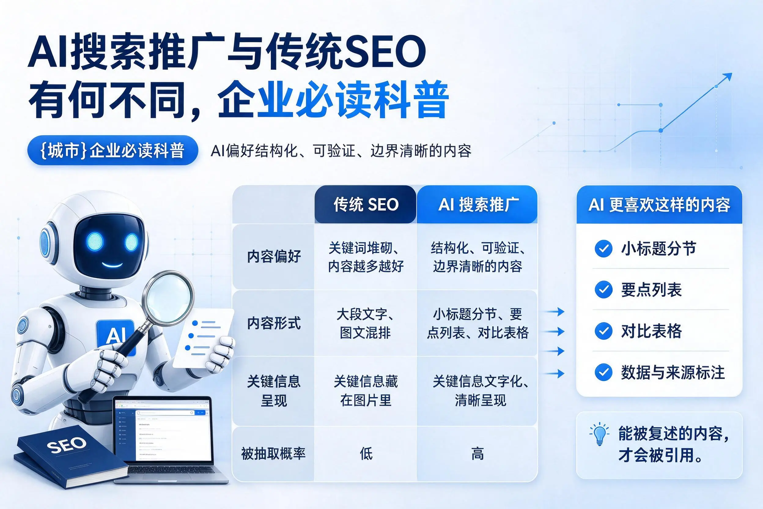 AI搜索推广与传统SEO有何不同,丽江企业必读科普